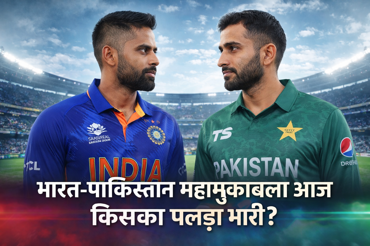 IND vs PAK T20 World Cup Suryakumar Yadav vs Salman Agha