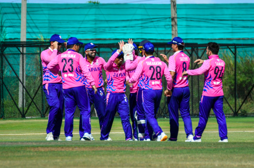 Japan cricket team India vs Japan T20 match