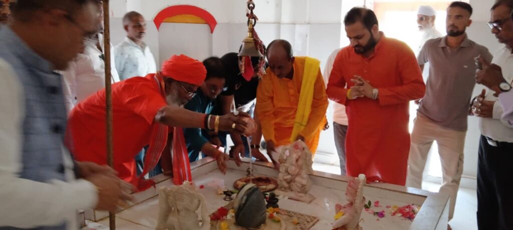 राजा राव राम बक्श सिंह स्मृति द्वार का लोकार्पण
